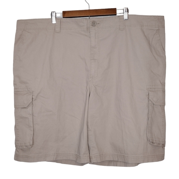 NWT True Nation Strength Khaki Men's Cargo Shorts - Picture 1 of 16